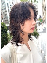 トリッカ 銀座(tricca)&nbsp;レイヤーパーマ/ウェーブヘア/イメチェン/簡単スタイリング