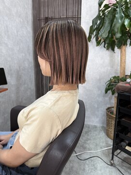 シールドヘアー 沖縄 新都心(C'LD Hair) 那覇美容室/おもろまち美容室/髪質改善/ストレートボブ/小顔ボブ