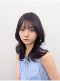 韓国ヘア　透明感カラー　2wayバング &nbsp;レイヤーカット &nbsp;&nbsp;顔周り