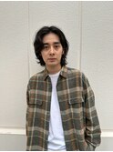 ブルーブラック/フェザーパーマ/スパイキーショート[南青山]