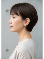 プラグ ヘアーデザイン 大名店(PLUG hair design)&nbsp;*ショートボブ/ショートヘア/脱白髪染め/白髪ぼかし/髪質改善