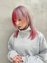 グロウ 渋谷(grow)&nbsp;レッドメッシュカラー