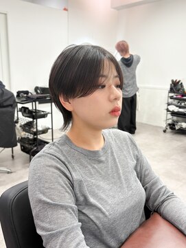 グランドライン(GRAND LINE) シースルーバング×ナチュラルマッシュショート