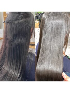 【自分史上一番☆】髪質改善縮毛矯正