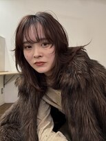 マルケ ドゥ マッシュ(MaruQuee de mashu)&nbsp;ボルドーカラー/ココアブラウン/ミディアムレイヤーワインレッド