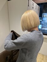 エイト新宿店(EIGHT shinjuku)&nbsp;ミニボブ×ブロンド