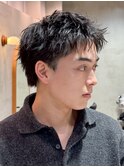 渋谷スパイキーショートツイストスパイラルパーマツイストパーマ