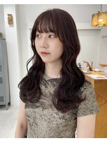 カイ(kai)&nbsp;ブリーチなしで作るワインレッドカラー