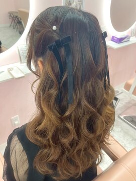 ゴート アミティ(G.O.A.T AMITY) ガーリースタイル/心斎橋/ヘアメ/セットサロン