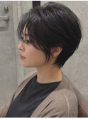 ハンサムショート　マッシュショート　かっこいいショート
