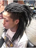 ドレッド★ブラックヘアースタイル