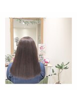 ナノハナ&nbsp;鹿沼で唯一本格ヘッドスパが出来る美容室　サラサラストレート