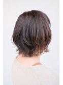 外ハネショートボブ
