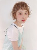 『December』ミルクティーベージュ×ミニウルフ