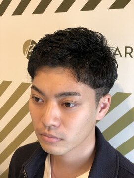 バーバーバー ナカノ(BARBER BAR NAKANO) 20代メンズ　パーマ&ツーブロスタイル