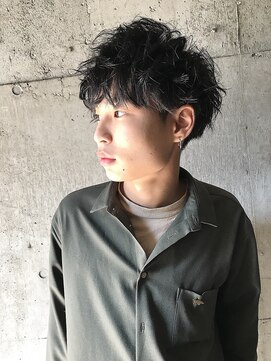 ハック 梅田(hack.) 無造作束感マッシュ