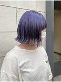 ラベンダーブルー×ブリーチカラー×アリサ