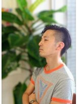 イール(Ir) ツーブロックとアシメントリーのオシャレなリーゼント