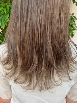 リシェールグリーン 越谷花田店(RICHAIR GREEN) ミルクティーベージュグラデーション♪