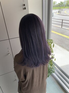 エイト 沖縄豊崎店(EIGHT toyosaki) 【EIGHT 豊崎】お客様スタイル_ハイライト×ラベンダー