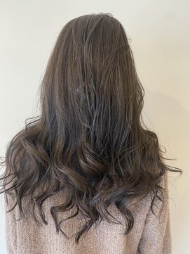 ヘアー スニップ(hair snip) コテ仕上げの簡単スタイリング!透明感カラー