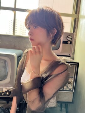 ラミエ バイ メルト 吉祥寺(lamie by melt) *滝田*大人かわいいナチュラルショートカット20代30代40代人気