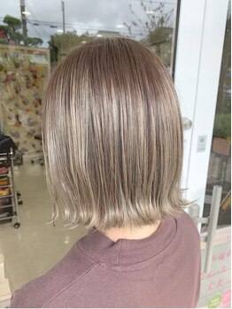 リラシー ヘアーアンドビューティー 龍ケ崎店(RELASY hair&beauty)の写真/再現力のある似合わせカットで自分らしく、似合う髪型に…♪乾かすだけでまとまるから忙しいママやOLにも◎