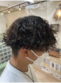 波巻きツイスパ/メンズパーマ/波巻き/ツイストスパイラル/綱島