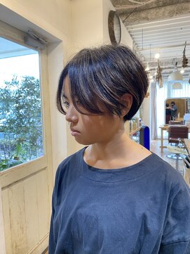 ヘアスペース リズム グリーン(Hair space Rizm green) ハンサムショート 30代40代50代60代