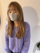 キコエル 三軒茶屋(kikoeru)&nbsp;大人可愛いゆるふわロングペールベージュ