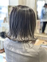 ヘアーデザイン ベルタ(Hair Design BELTA) こなれミディ×バレイヤージュ