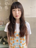 ロジ(loji)&nbsp;ロングヘアのニュアンスパーマ