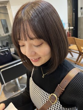 フルール(Fleur) 恵比寿で人気の小顔前髪カット☆韓国風ボブカット