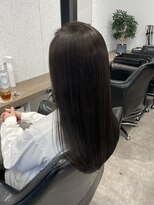 シェル 立川(shell)&nbsp;グレージュ/大人艶髪/透明感カラー/ストレート