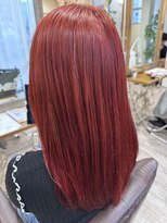 ラボヌールヘアーノーブル 新越谷店(La Bonheur hair noble)&nbsp;極上髪質改善/ダブルカラーレッド