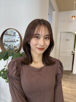 アルトル 池袋(altru)&nbsp;◇大人可愛い30代40代50代白髪ぼかしミディアムレイヤーカット