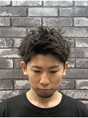 スパイキーショート/メンズカット/パーマ