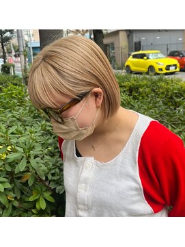 カウチ 板橋本町店(kauti) ぷつっとボブ