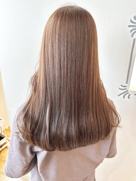 ランタナ(Lantana) ブリーチなしダブルカラー　ベージュカラー