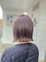 ヘアーズ 本店(HAIRZ)&nbsp;《HAIRZ》平田☆外ハネ切りっぱなしボブ