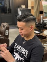 クフィア メンズヘアー カンポ 難波店(CUFFIA MEN'S HAIR CAMPO)&nbsp;ツイストローフェードスペインカールニュアンスパーマ韓国パーマ