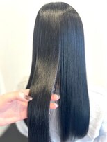 リム(Limb)&nbsp;【韓国ヘア】ブルーブラック　姫カット　フルバング