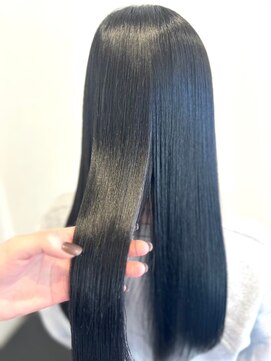 リム(Limb) 【韓国ヘア】ブルーブラック 姫カット フルバング