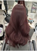 カシスレッド &nbsp;ワインレッド &nbsp;透明感カラー