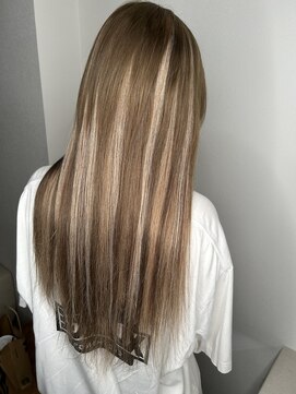 ヘアーデザインルアナ(Hair design Luana.) ベージュカラーシールエクステ80枚