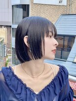 ハルキミナトジャパン 神戸(HARUKI MINATO japan)&nbsp;ボブ 20代30代40代ヘア 切りっぱなし 三ノ宮