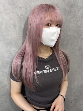 いろあそび 八王子 【ハイトーンカラー】ホワイトピンク