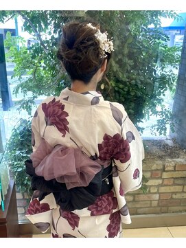 ファーレンピュアスウィート(fahren-pure-suite) 浴衣アップスタイル