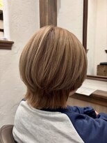 アミリー ひたち野うしく店(Amily)&nbsp;ハイライトバレイヤージュダブルカラーケアブリーチ20代30代