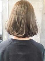 ナインセンス 下北沢(9_________nine sense) ふんわりボブ　透明感グレージュ【下北沢】